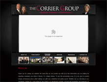 Tablet Screenshot of bradcorrier.com